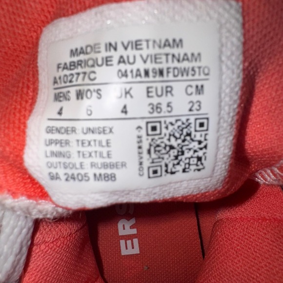 Converse Chuck Taylor Succulents High-Top Vintage White Women's 6 Kid's 4 Bird - Picture 11 of 14